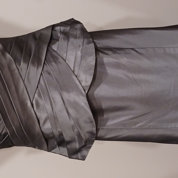 Alfred Angelo Style 7246 "Carbon" 2 Piece Taffeta Gown NEW- Sz. 14 - Picture 11 of 14